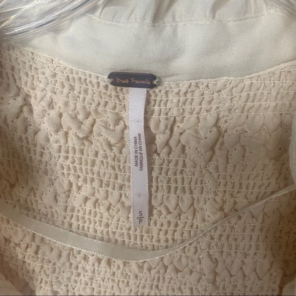 FREE PEOPLE Ruffle Me Up Sleeveless Prairie Top - Picture 9 of 16